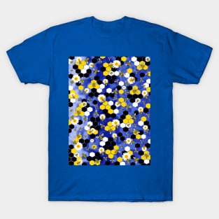 HONEYCOMB Bees And Flowers T-Shirt